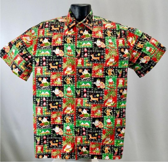 Island Christmas Hawaiian shirt
